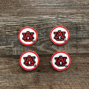 BUBDLE OF 4 - Auburn Tigers University Patches